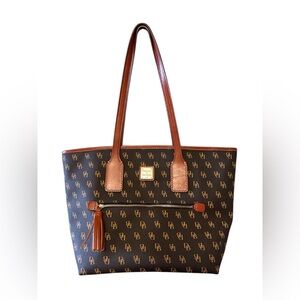 Dooney & Bourke Signature Coated Canvas Tote